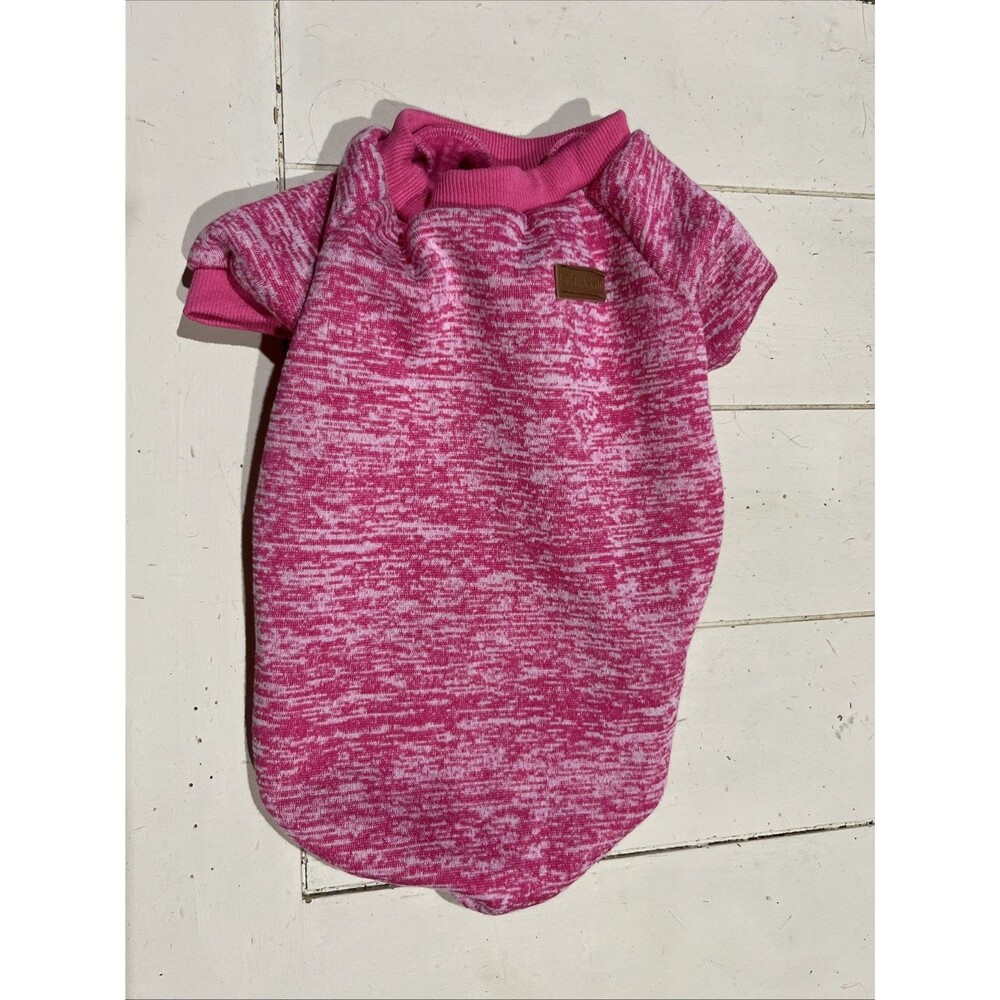 Classic Brand Pet Dog Sweatshirt Size XL Pink Short Sleeve
